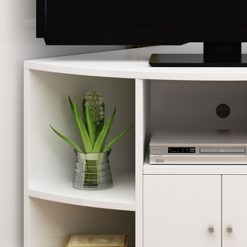 Modern Wood TV Console Corner Unit TV Media Stand for Living Room Clearhalo 'furn' 'furn_tv_stands_entertainment_centers' 'Furniture' 'Living Room Furniture' 'TV Stands & Entertainment Centers' 'TV Stands & Media Storage Furniture' 'tv_stands_entertainment_centers' 1200x1200_d9925173-ab10-43ff-929f-207820342dfd