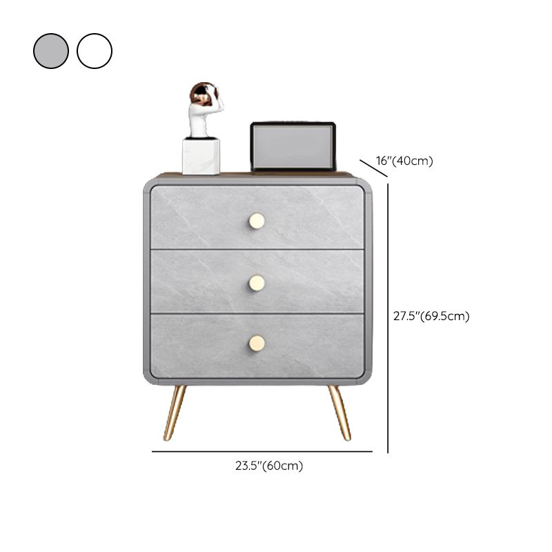 Glam Kommode aus Holz mit 3/4/5 Schubladen