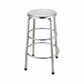 Industrial Style Stainless Steel Bar-stool Round Seat Counter Stool for Kitchen Clearhalo 'Bar Furniture' 'Bar Stools' 'bar_stools' 'furn' 'furn_bar_stools' 'furniture_bar_stools' 'Kitchen & Dining Furniture' 'kitchen&dining_furn' 'kitchen' 'kitchen_furn' Furniture' 1200x1200_d9a4e2b1-dbe8-4ab7-8ec1-7927212892a3