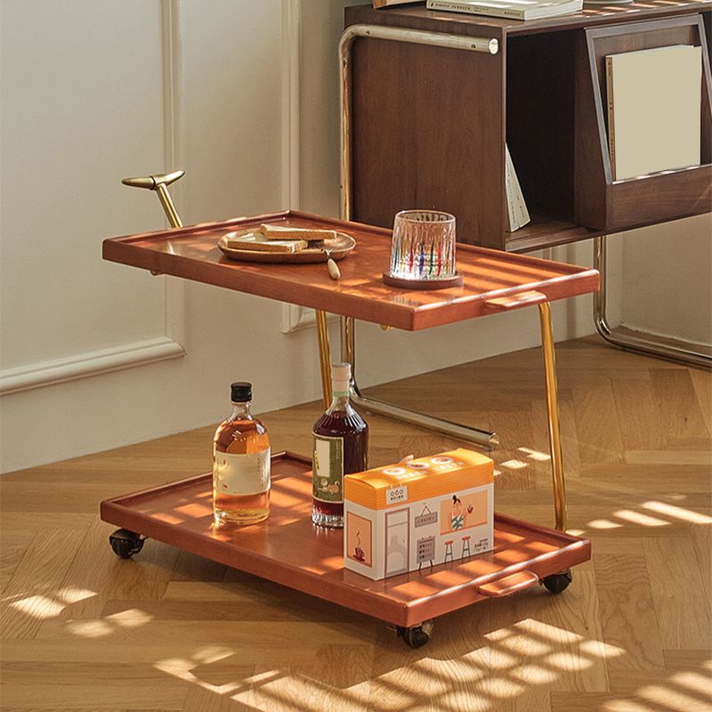 Contemporary Corner Table Rectangular Wood Side Table with Storage Clearhalo 'Coffee & Accent Tables' 'End & Side Tables' 'end_side_tables' 'furn' 'furn_end_side_tables' 'Furniture' 'Living Room Furniture' 1200x1200_d9a6f452-aab6-48f6-9672-64787d88bd3f