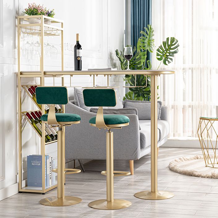 Tavolo da bar a forma irregolare in pietra sinterizzato tavolo da bar lussuoso con doppio piedistallo