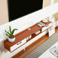 Scandinavian TV Media Stand Wall-mounted TV Media Console with Drawers Clearhalo 'furn' 'furn_tv_stands_entertainment_centers' 'Furniture' 'Living Room Furniture' 'TV Stands & Entertainment Centers' 'TV Stands & Media Storage Furniture' 'tv_stands_entertainment_centers' 1200x1200_d9abc73f-40e4-4d12-9882-4f9d768ebd7e