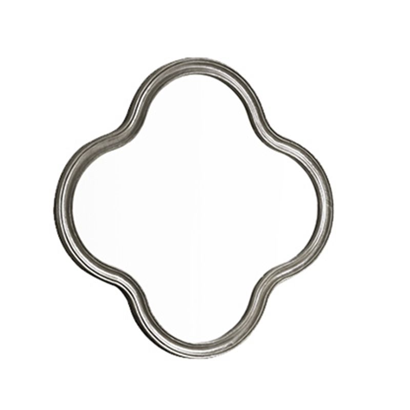 Eiken ijdelheid set met ontlasting grijze ijdelheid met lade en spiegel