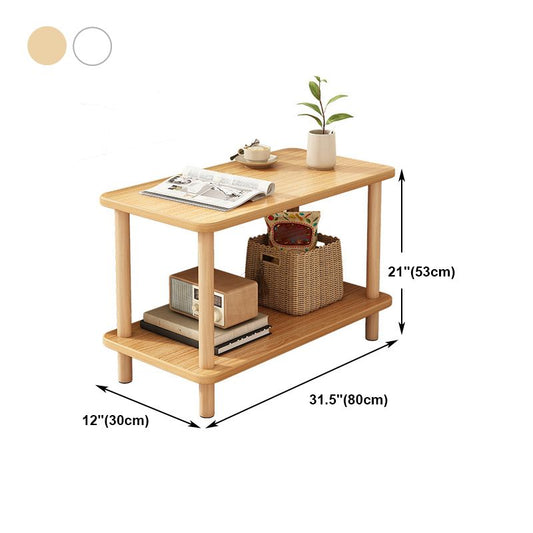 モダンなスタイルの本棚木製オープンバックエタゲールの本棚
