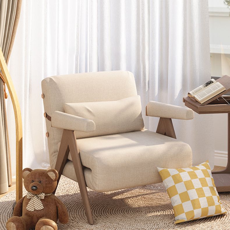 Almohada de sofá de madera sólida de país francés incluye cama de sofá incluida