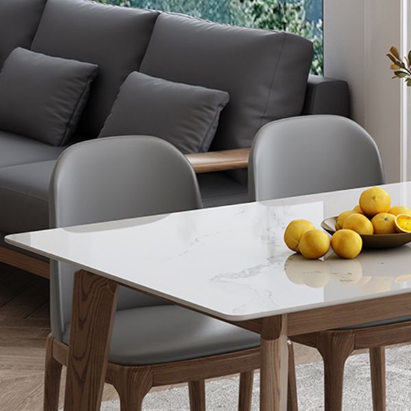 Industrial Sintered Stone Top Dining Table Rectangle Kitchen Dining Table with 4 Legs Base Clearhalo ' dining_table' 'Dining Tables & Seating' 'Dining Tables' 'furn' 'furn_dining_table' 'Furniture' 'furniture_dining_table' 'Kitchen & Dining Furniture' 'kitchen&dining_furn' 'kitchen' 'kitchen_dining_table' 1200x1200_d9ae879a-20bf-4da3-82cd-0b4d3973a03b