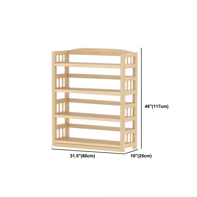 Contemporary Pine Shelf Bookcase Standard Natural Open Bookcase Clearhalo 'Bookcases' 'furn' 'furn_bookcases' 'Furniture' 'Office Furniture' 1200x1200_d9b35dbf-e176-4b6f-8c88-096b524d3620
