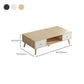 Rectangle Wood Coffee Table 4 Legs Single Coffee Table with Drawer Clearhalo 'Coffee & Accent Tables' 'Coffee Tables' 'coffee_tables' 'furn' 'furn_coffee_tables' 'Furniture' 'Living Room Furniture' 1200x1200_d9b66ffa-8c30-4b5b-ac8d-949ac36371d0