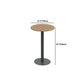Rectangle/Round Bar Height Table Fixed Bistro Bar Table for Outdoor