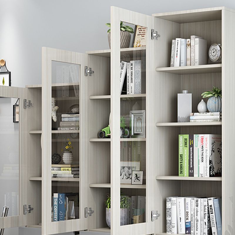 Contemporary Style Standard Bookcase Vertical Book Shelf with Drawer Storage Clearhalo 'Bookcases' 'furn' 'furn_bookcases' 'Furniture' 'furniture_bookcases' 'kitchen' 'kitchen_bookcases' 'Living Room Furniture' 'Office Furniture' 1200x1200_d9bb32c4-5a40-402e-b61a-f7e614104384
