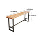 Modern Cafe Wood Bar Height Cocktail Table Footrest Trestle Counter Wine Table Clearhalo 'Bar Furniture' 'Bar Tables' 'bar_tables' 'furn' 'furn_bar_tables' 'Furniture' 'furniture_bar_tables' 'Kitchen & Dining Furniture' 'kitchen&dining_furn' 'kitchen' 1200x1200_d9bc09be-6997-43c8-acda-df2d998ac420