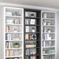 Open Steel Bookshelf Modern Home Office Rectangular Bookcase