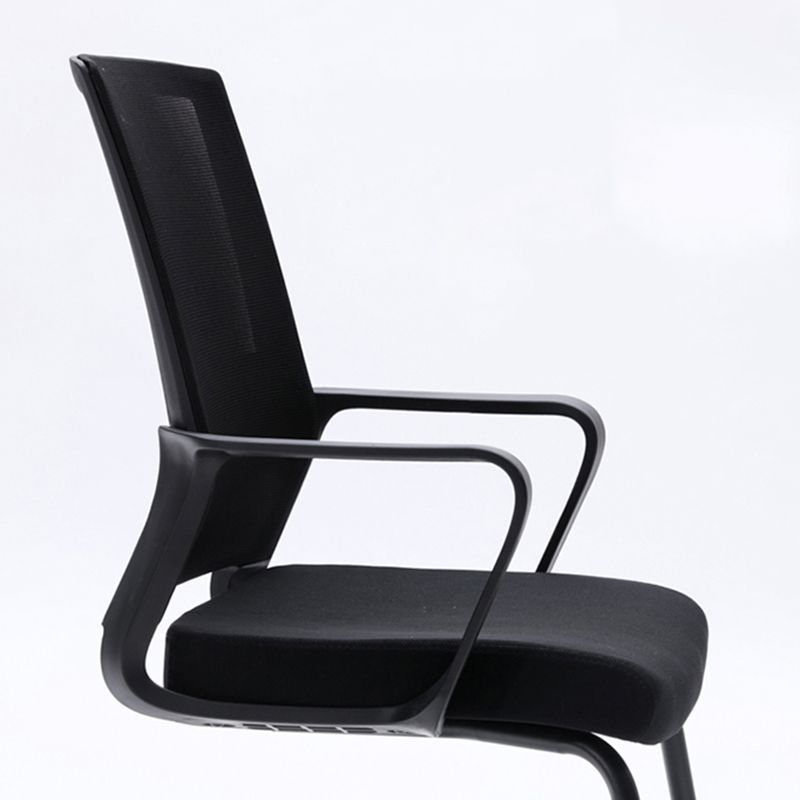 Modern Fixed Arms Office Chair Breathable AirGrid No Wheels Chair Clearhalo 'furn' 'furn_office_chair' 'Furniture' 'Office Chairs' 'Office Furniture' 'office_chair' 1200x1200_d9bd7989-d968-43f6-aa06-598a0187a801
