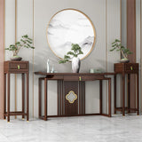 Tavolo della console contemporanea a forma di rettangolo