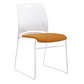 Armless Low Back Conference Chair Microfiber Cushion Contemporary Chair