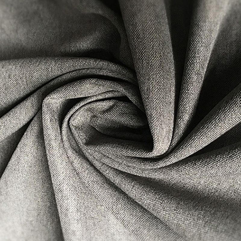 Braccio inclinata a 4/5 posti grigio tessuto asclisi in sezione coperta