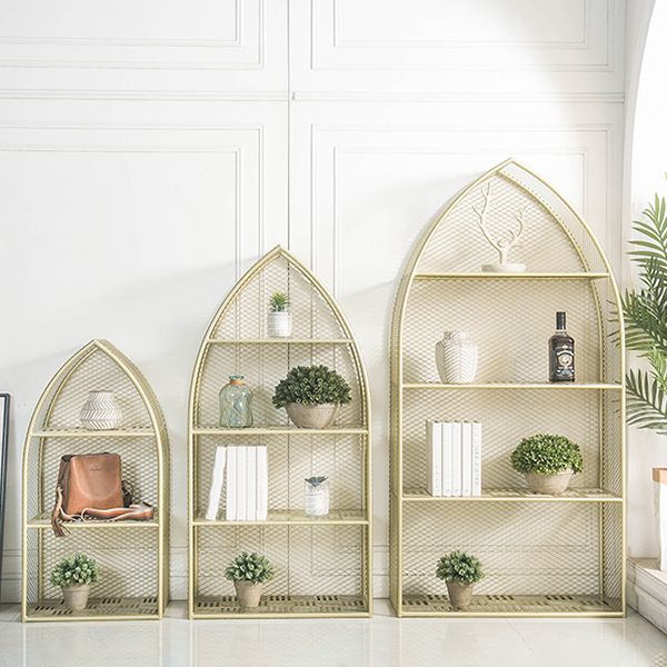 Closed Back Bookcase Glam Style Bookshelf for Office Home and Study Room Clearhalo 'Bookcases' 'furn' 'furn_bookcases' 'Furniture' 'furniture_bookcases' 'Office Furniture' 1200x1200_d9c103cc-df9f-45de-ac4a-f1041dc0d986