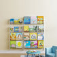 Modern Style Bookshelf Wall Mounted Metal Bookcase for Kid Room Clearhalo 'Bookcases' 'furn' 'furn_bookcases' 'Furniture' 'furniture_bookcases' 'Office Furniture' 1200x1200_d9c1bbc4-0452-4883-9737-b342c0a7d004