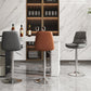 Modern Leather Adjustable Height Barstool Indoor Bar Stool with Iron Legs and Low Back Clearhalo 'Bar Furniture' 'Bar Stools' 'bar_stools' 'furn' 'furn_bar_stools' 'furniture_bar_stools' 'Kitchen & Dining Furniture' 'kitchen&dining_furn' 'kitchen' 'kitchen_furn' Furniture' 1200x1200_d9c23cb9-9914-4603-9198-2d1971df7b32