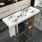 Glam Rectangle Bar Table Set 1/5 Pcs Faux Marble Bar Table Set Clearhalo 'Bar Furniture' 'furn' 'furn_home_bar_bar_sets' 'Furniture' 'Home Bars & Bar Sets' 'home_bar_bar_sets' 'Kitchen & Dining Furniture' 1200x1200_d9cc5f6e-33a0-451b-a1b7-0917312d0837
