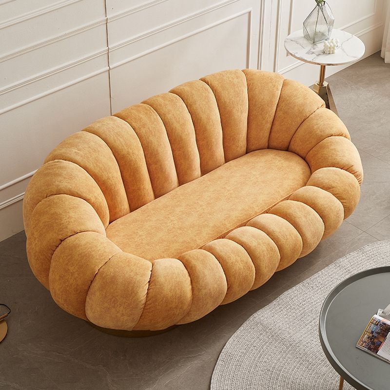 29.5" H Modern Sewn Pillow Back Slope Arm Loveseat for Living Room Clearhalo 'furn' 'furn_sofas' 'Furniture' 'Living Room Furniture' 'Sofa' 'sofas' 1200x1200_d9ce4f1d-4d8e-4d2f-81b4-aab7168664e1