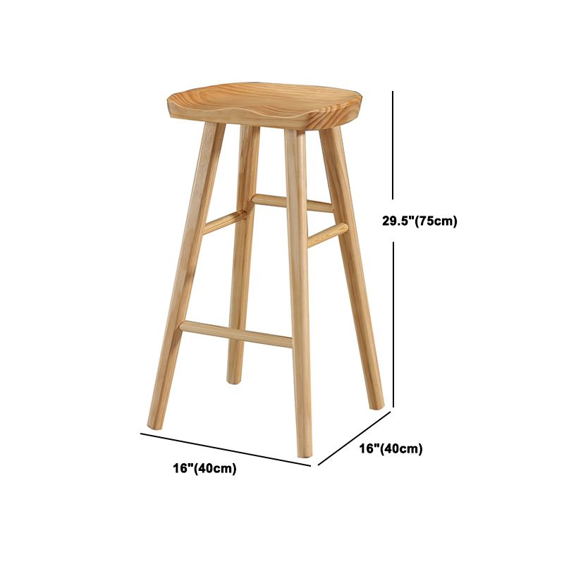 Contemporary Pub Set 1/2/3 Pcs Solid Wood Counter and Bar Stools Clearhalo 'Bar Furniture' 'furn' 'furn_home_bar_bar_sets' 'Furniture' 'Home Bars & Bar Sets' 'home_bar_bar_sets' 'Kitchen & Dining Furniture' 1200x1200_d9d26483-cc3d-4740-b90b-15f0f8a49460