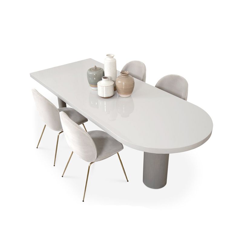 Free Form Solid Wood Dining Table Simplicity 3 Legs Table for Dining Room Clearhalo 'Dining Tables & Seating' 'Dining Tables' 'dining_table' 'furn' 'furn_dining_table' 'Furniture' 'furniture_dining_table' 'Kitchen & Dining Furniture' 'kitchen' 'kitchen_dining_table' 1200x1200_d9d2cf33-69c3-4277-8af2-1f4be04765af