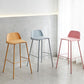 Contemporary Metal Plastic Barstool Bristol Bar Stool with Footrest and Low Back Clearhalo 'Bar Furniture' 'Bar Stools' 'bar_stools' 'furn' 'furn_bar_stools' 'furniture_bar_stools' 'Kitchen & Dining Furniture' 'kitchen&dining_furn' 'kitchen' 'kitchen_furn' Furniture' 1200x1200_d9d9078c-11f1-4e2f-bda4-6c76b70e2201