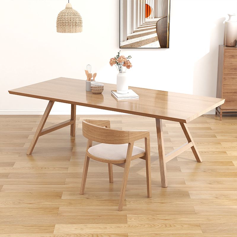 1/2/7 Pcs Pine Wood Modern Dining Room Set with Wooden Table and Chairs Dinette Set Clearhalo 'Dining Room Sets' 'Dining Tables & Seating' 'dining_room_set' 'furn' 'furn_dining_room_set' 'Furniture' 'furniture_dining_room_set' 'Kitchen & Dining Furniture' 'kitchen&dining_furn' 'kitchen' 1200x1200_d9da94ba-ddce-4081-93d6-3997ccbb97ad