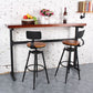 Industrial Rotatable Armless Counter Stool Iron Bar Stool with Pedal Clearhalo 'Bar Furniture' 'Bar Stools' 'bar_stools' 'furn' 'furn_bar_stools' 'Furniture' 'Kitchen & Dining Furniture' 1200x1200_d9daf21b-f48d-4a02-8b60-bae1b237241c