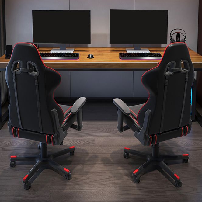 Bureau d'écriture rectangulaire en bois massif maison de jeu industriel