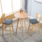 Scandinavian Oak Wood Upholstered Barstool Matte Finish Footrest Stool Clearhalo 'Bar Furniture' 'Bar Stools' 'bar_stools' 'Furniture' 'furniture_bar_stools' 'Kitchen & Dining Furniture' 1200x1200_d9dd7c6d-8f91-47c9-b510-e1cee5b232e7