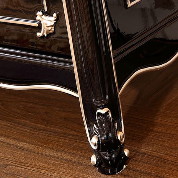 Glam Style Sideboard Wood Sideboard with Door and Drawer for Living Room Clearhalo 'buffet_sideboard' 'Buffets & Sideboards' 'furn' 'furn_buffet_sideboard' 'Furniture' 'Kitchen & Dining Furniture' 1200x1200_d9ddd826-a382-43c2-9a93-896709374856