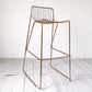 Modern Style Steel Counter Stools with Footrest and Cutout Milk Tea Shop Bar Stool 30 Inch Clearhalo 'Bar Furniture' 'Bar Stools' 'bar_stools' 'furniture_bar_stools' 'Kitchen & Dining Furniture' 'kitchen&dining_furn' 'kitchen' 'kitchen_furn' Furniture' 1200x1200_d9e01d9f-ebec-466b-9493-d4f108735413