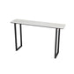Industrial Rectangle Bar Table Set 1/2/3/5 Pieces Stone Counter Table for Indoor Clearhalo 'Bar Furniture' 'furn' 'furn_home_bar_bar_sets' 'Furniture' 'Home Bars & Bar Sets' 'home_bar_bar_sets' 'Kitchen & Dining Furniture' 1200x1200_d9e08567-e7fb-487e-acb4-5fe42d983da5
