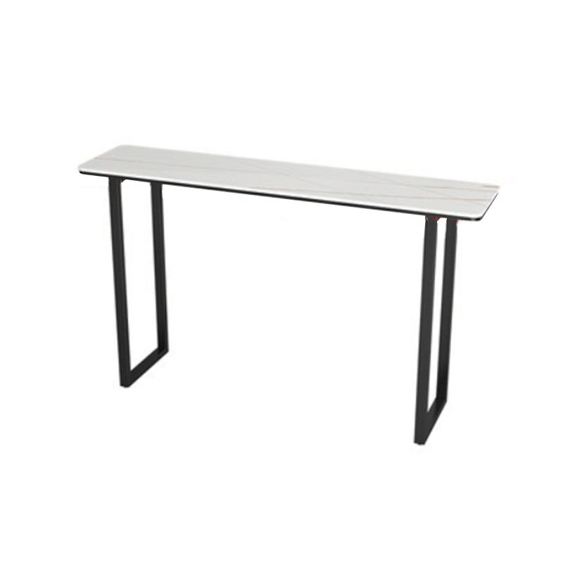 Industrial Rectangle Bar Table Set 1/2/3/5 Pieces Stone Counter Table for Indoor Clearhalo 'Bar Furniture' 'furn' 'furn_home_bar_bar_sets' 'Furniture' 'Home Bars & Bar Sets' 'home_bar_bar_sets' 'Kitchen & Dining Furniture' 1200x1200_d9e08567-e7fb-487e-acb4-5fe42d983da5