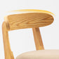 Scandinavian Milk Tea Shop Upholstered Stool Matte Finish Rubberwood Footrest Barstool Clearhalo 'Bar Furniture' 'Bar Stools' 'bar_stools' 'furn' 'furn_bar_stools' 'Furniture' 'furniture_bar_stools' 'Kitchen & Dining Furniture' 1200x1200_d9e205fd-3b9a-44ee-8de8-7eeb62548047