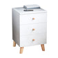Modernism Bed Nightstand Storage Drawer Night Table for Home Clearhalo 'Bedroom Furniture' 'furn' 'furn_night_stand' 'Furniture' 'night_stand' 'Nightstands' 1200x1200_d9e7c561-0fbf-4ee1-8aac-c5d85c1c8edb