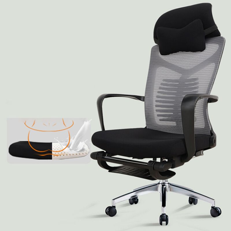 Hoge rug ergonomische bureaustoel Moderne Executive Swivel Arm Chair