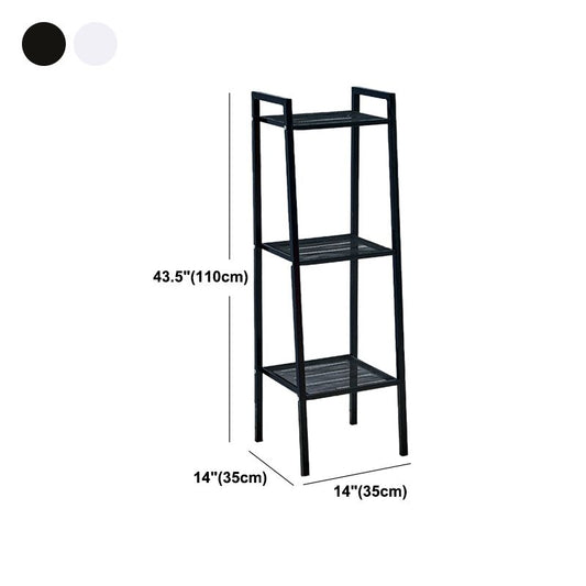 Ladder Bookshelf Metal Contemporary Open Bookcase for Home Office Clearhalo 'Bookcases' 'furn' 'furn_bookcases' 'Furniture' 'furniture_bookcases' 'Office Furniture' 1200x1200_d9eb6bb3-953c-4f97-964f-f720c2494044