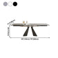 Rectangle Traditional Luxury Dining Table Sintered Stone Table with Double Pedestal Clearhalo ' dining_table' 'Dining Tables & Seating' 'Dining Tables' 'furn' 'furn_dining_table' 'Furniture' 'furniture_dining_table' 'Kitchen & Dining Furniture' 'kitchen&dining_furn' 'kitchen' 'kitchen_dining_table' 1200x1200_d9ec6a0f-0f91-4e7a-9108-eb763a30a988