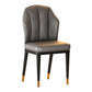 Glam Metal Dining Armless Chairs Upholstered Dining Leather Chairs for Restaurant Clearhalo ' kitchen&dining_furn' 'Dining Chairs' 'Dining Tables & Seating' 'dining_chair' 'furn' 'furn_dining_chair' 'Furniture' 'furniture_dining_chair' 'Kitchen & Dining Furniture' 'kitchen' 1200x1200_d9ef2de6-833c-4492-a74e-803768f59a62