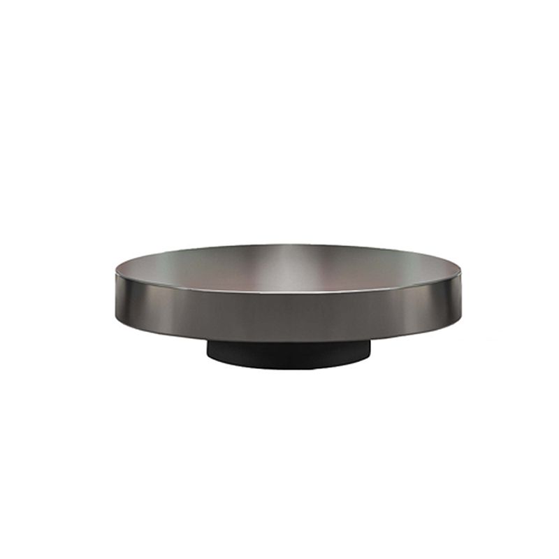 Square Block Base Design Cocktail Table Grey/black Stainless Steel/Glass Coffee Table Clearhalo 'Coffee & Accent Tables' 'Coffee Tables' 'coffee_tables' 'furn' 'furn_coffee_tables' 'Furniture' 'furniture_coffee_tables' 'Living Room Furniture' 1200x1200_d9f2277c-3b95-4f03-bfdd-ac0acabb6ed2