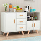 Modern Style Sideboard with Wooden Drawers and Storage Side Board for Dining Room Clearhalo 'buffet_sideboard' 'Buffets & Sideboards' 'furn' 'furn_buffet_sideboard' 'Furniture' 'furniture_buffet_sideboard' 'Kitchen & Dining Furniture' 1200x1200_d9f4519b-c41d-42d6-a27d-4a092e4b23d9