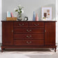 Traditional Bedroom 16" Wide Chest Wooden Storage Chest with Drawers