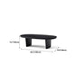 Modern Black Solid Wood Coffee Table with Wooden Base Bunching Tables Clearhalo 'Coffee & Accent Tables' 'Coffee Tables' 'coffee_tables' 'furn' 'furn_coffee_tables' 'Furniture' 'Living Room Furniture' 1200x1200_d9f66eb1-1e49-47c9-bacf-4f1f45368bb7
