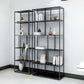 Metal Industrial Etagere Bookshelf Iron Open Vertical Bookshelf for Office Clearhalo 'Bookcases' 'furn' 'furn_bookcases' 'Furniture' 'furniture_bookcases' 'kitchen' 'kitchen_bookcases' 'Living Room Furniture' 'Office Furniture' 1200x1200_d9f6b243-27c1-4a13-a8ec-bc3d09ef7224