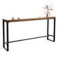 Contemporary Bar Table Set 1/5/7 Pieces Rectangle Solid Wood Counter Table Set Clearhalo 'Bar Furniture' 'furn' 'furn_home_bar_bar_sets' 'Furniture' 'Home Bars & Bar Sets' 'home_bar_bar_sets' 'Kitchen & Dining Furniture' 1200x1200_d9f76b14-b241-4026-a222-e79b26cceabe
