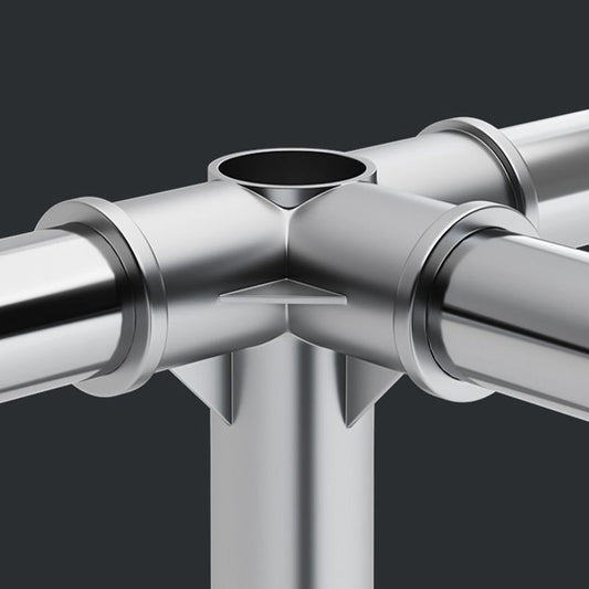 Armadio di guardaroba in stile moderno in metallo a 2-teir armadio per camera da letto