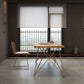 Rectangle Luxury Dining Table Wood Color Fixed Table of Solid Wood with 4 Legs Clearhalo ' dining_table' 'Dining Tables & Seating' 'Dining Tables' 'furn' 'furn_dining_table' 'Furniture' 'furniture_dining_table' 'Kitchen & Dining Furniture' 'kitchen&dining_furn' 'kitchen' 'kitchen_dining_table' 1200x1200_d9fe6ef5-f5c9-4fc1-8af0-07494ec43834
